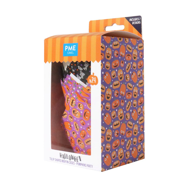 PME Tulip Muffin Cases - Pumpkin Party 24pk