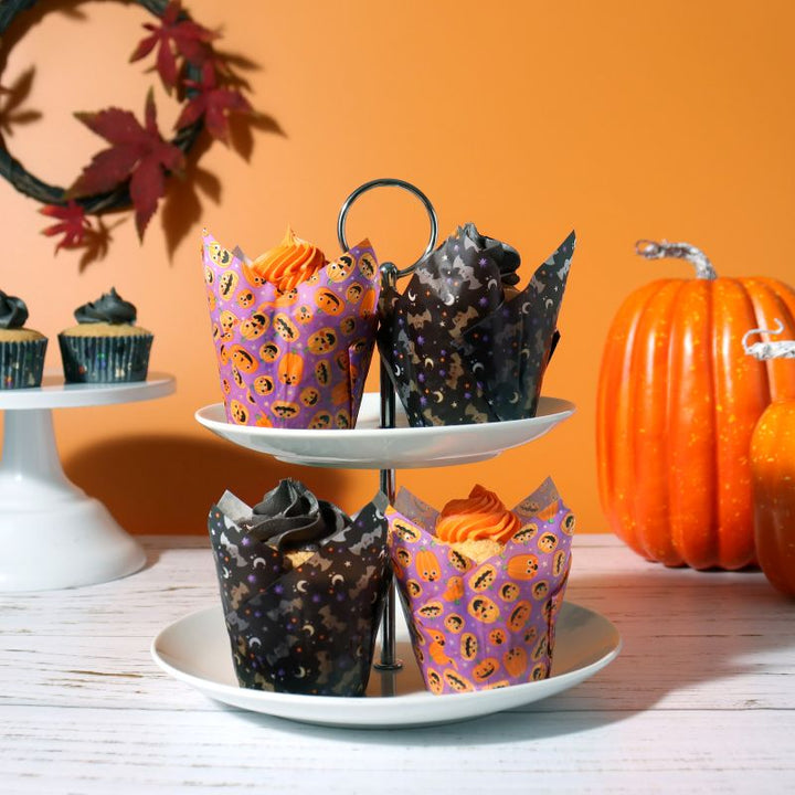 PME Tulip Muffin Cases - Pumpkin Party 24pk