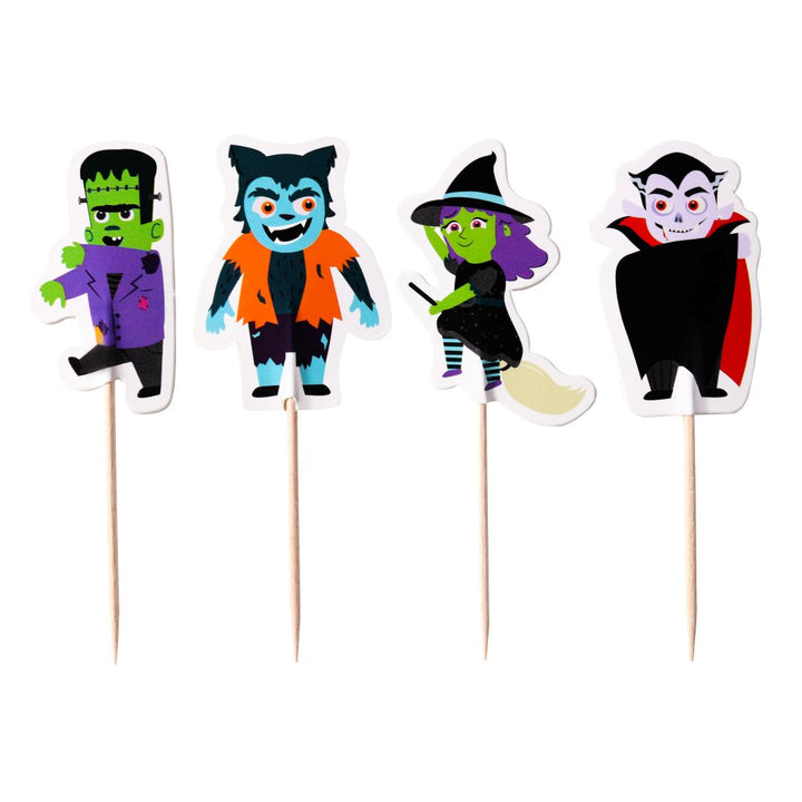 PME Spooky Characters Cupcake Toppers 24pk