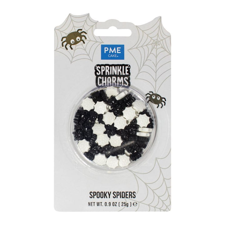 PME Spooky Spiders Sprinkle Charms 25g