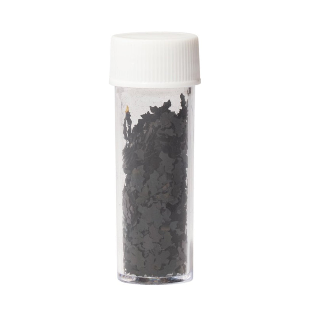 PME Edible Glitter Shapes - Black Bats