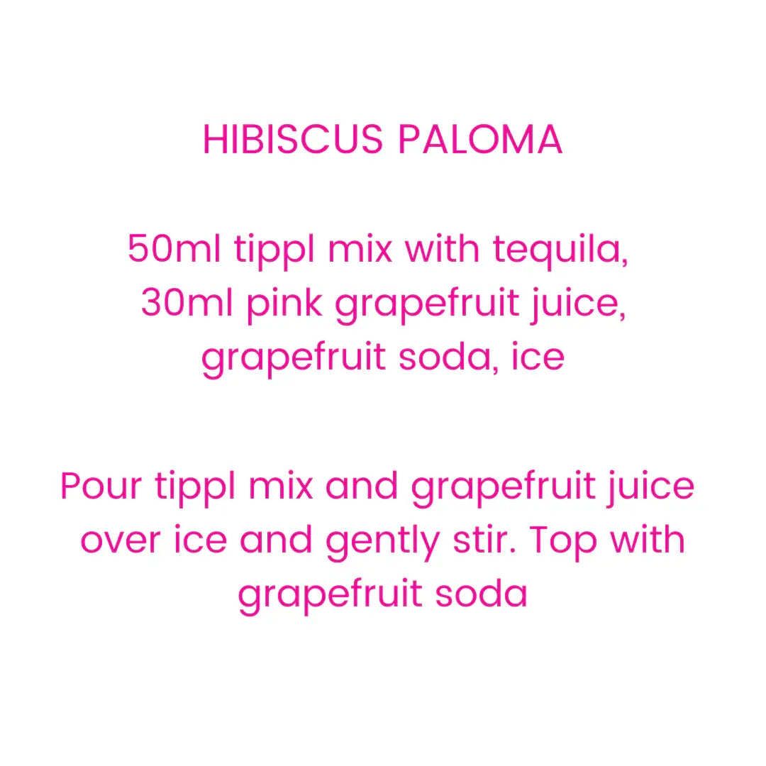 Tippl Hibiscus Margarita 1L
