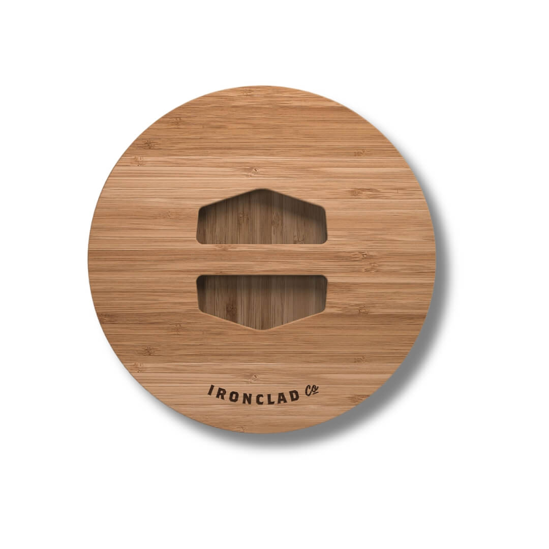 Ironclad Carbonised Bamboo Serving Lid