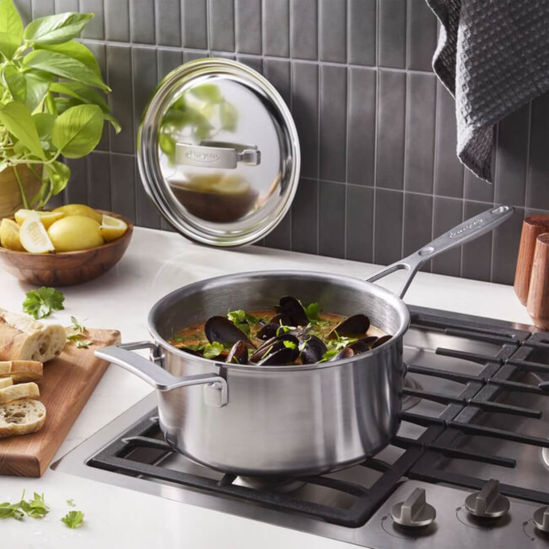 Demeyere Industry 5 Saucepan with Lid