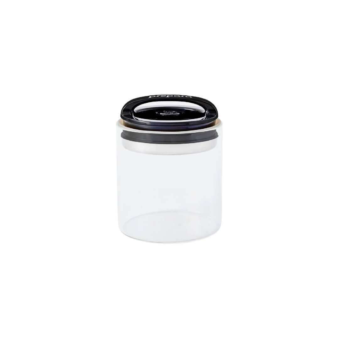 Prepara Evak Compact Twin-valve 468ml Glass Canister