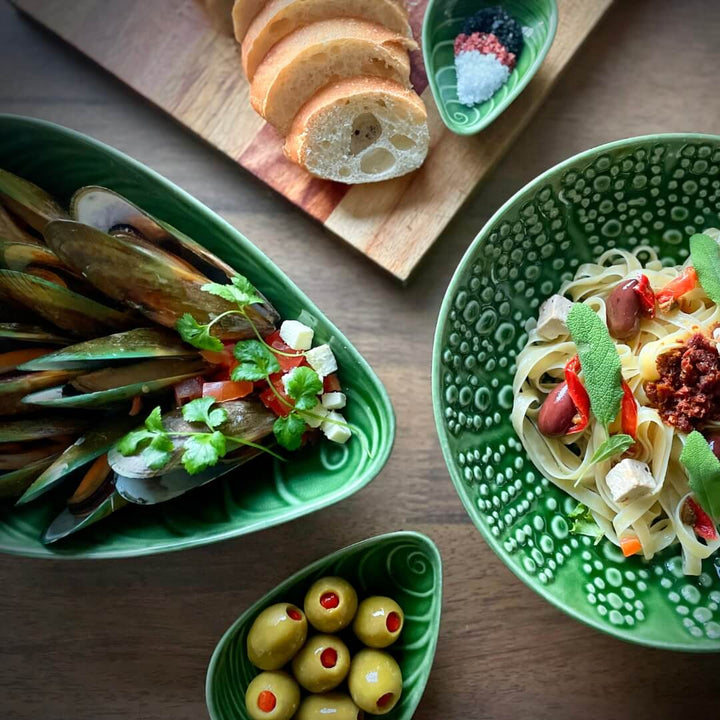 Jo Luping Design Porcelain Mussel Bowl 8cm