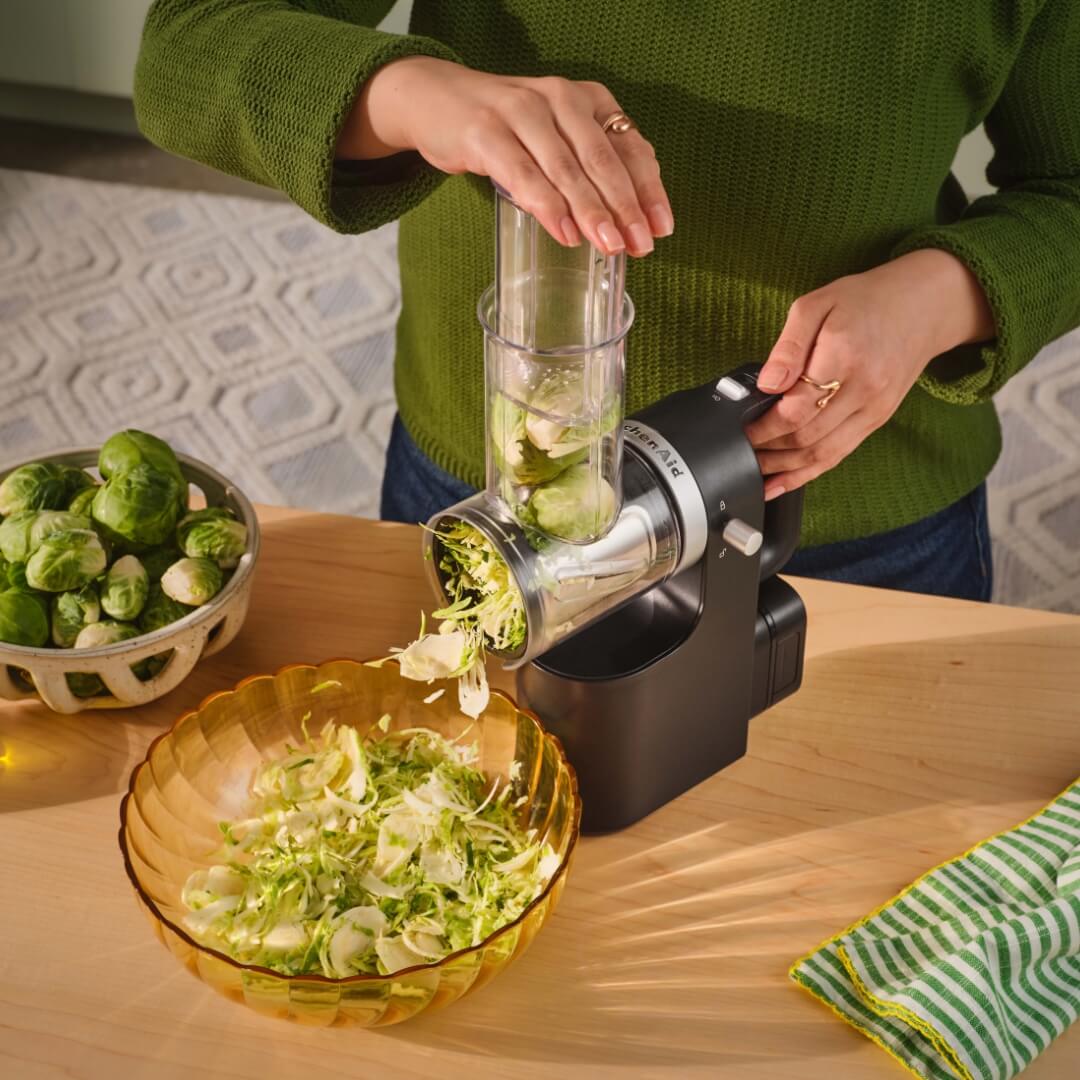 KitchenAid Go Cordless Grater, Slicer, Shredder