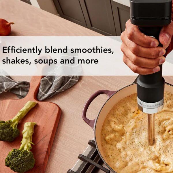 KitchenAid Go Cordless Hand Blender Black