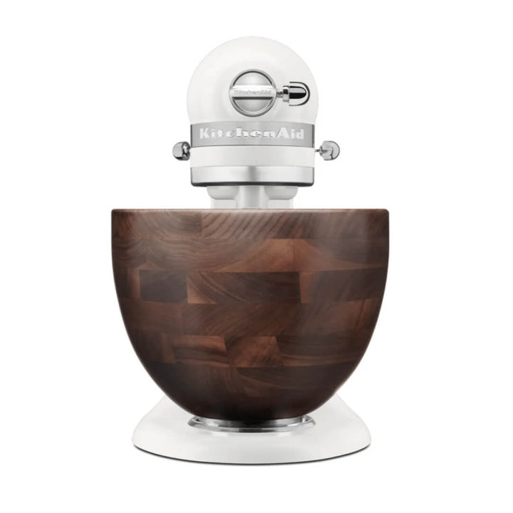 KitchenAid KSM156 Stand Mixer Porcelain with Walnut Bowl