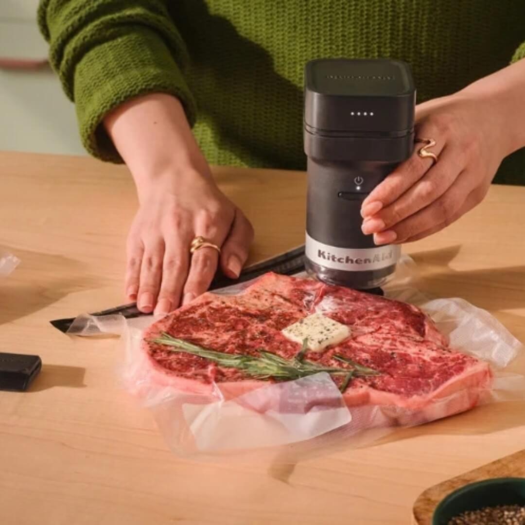 KitchenAid Go Cordless Handheld Vacuum Sealer