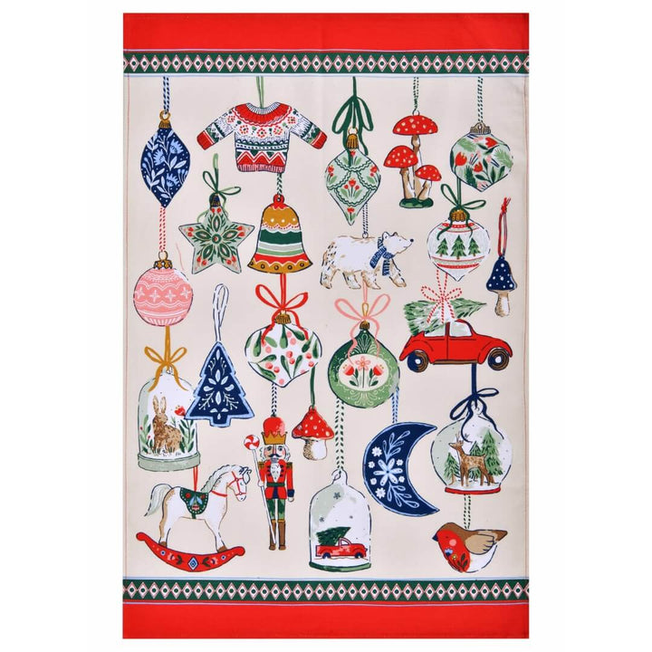 Ulster Weavers Christmas Ornaments Cotton Tea Towel