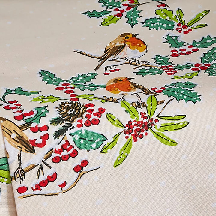 Ulster Weavers Christmas Robins Cotton Tea Towel