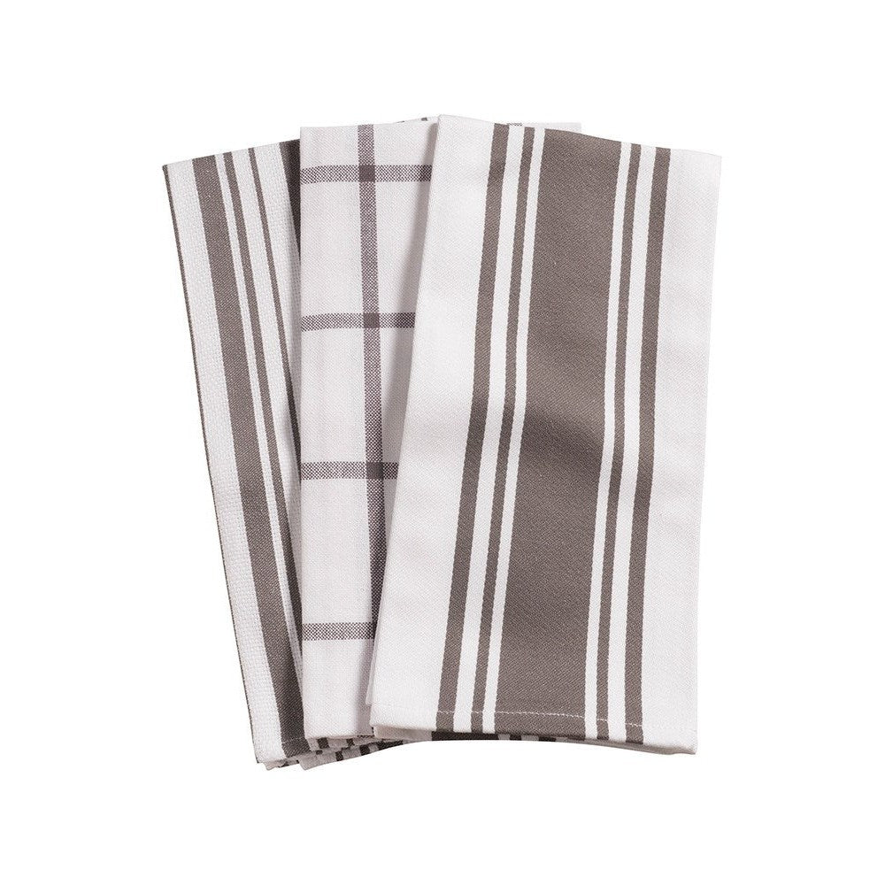 KAF Pantry Towels 3pk Pewter