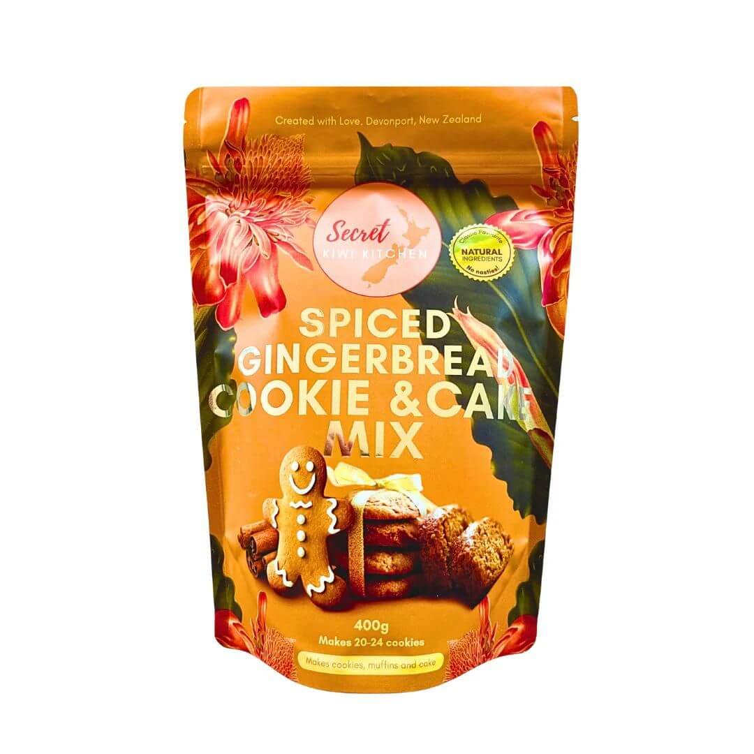 Secret Kiwi Kitchen Spiced Gingerbread Cookie & Cake Mix
