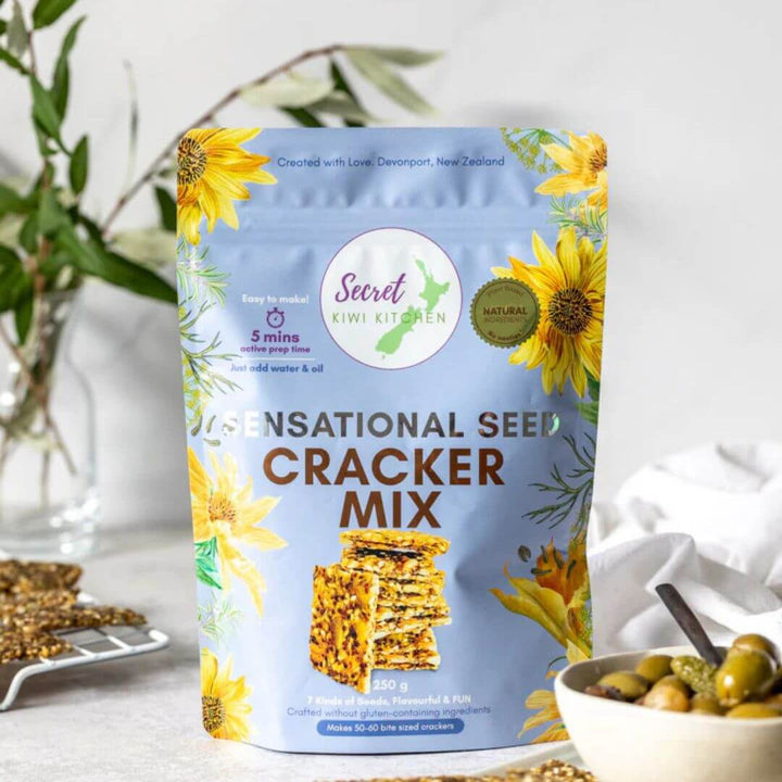 Secret Kiwi Kitchen Seed Cracker Mix 250g