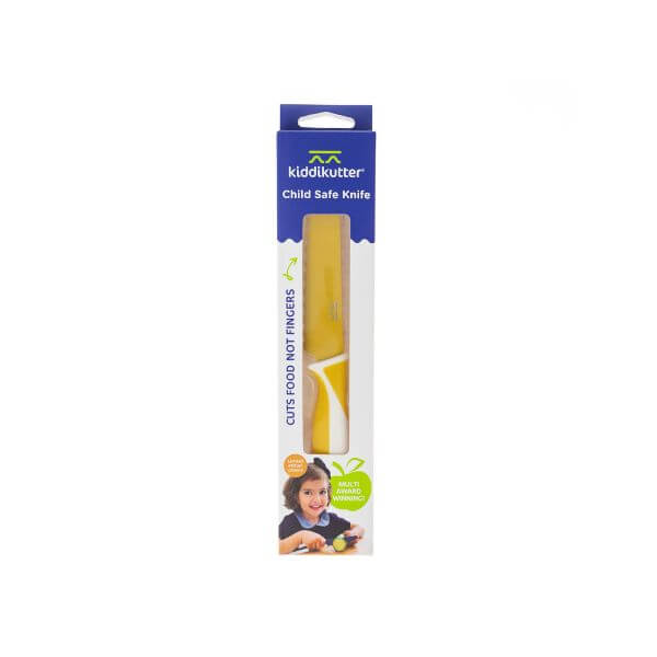 KiddiKutter Child-Safe Knife 18cm Mustard