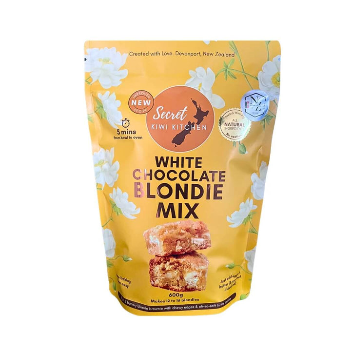 Secret Kiwi Kitchen White Chocolate Blondie Mix