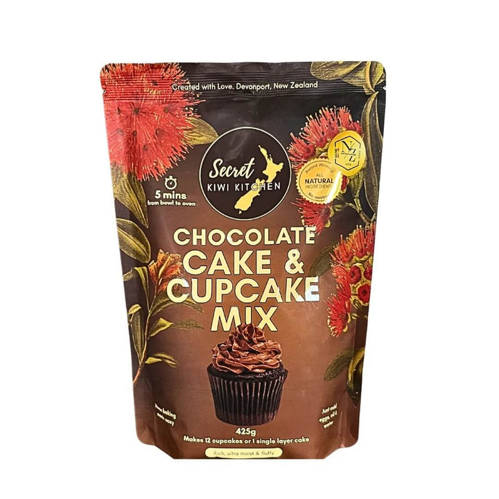 Secret Kiwi Kitchen Dark Chocolate Cake & Cupcake Mix