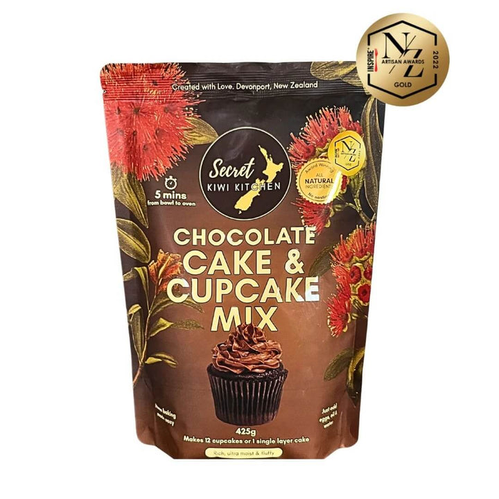 Secret Kiwi Kitchen Dark Chocolate Cake & Cupcake Mix