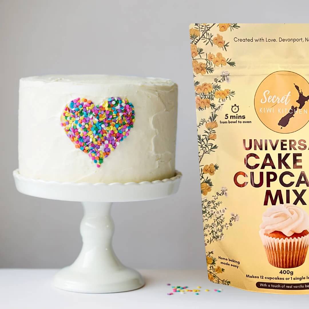 Secret Kiwi Kitchen Vanilla Cake & Cupcake Mix 400g