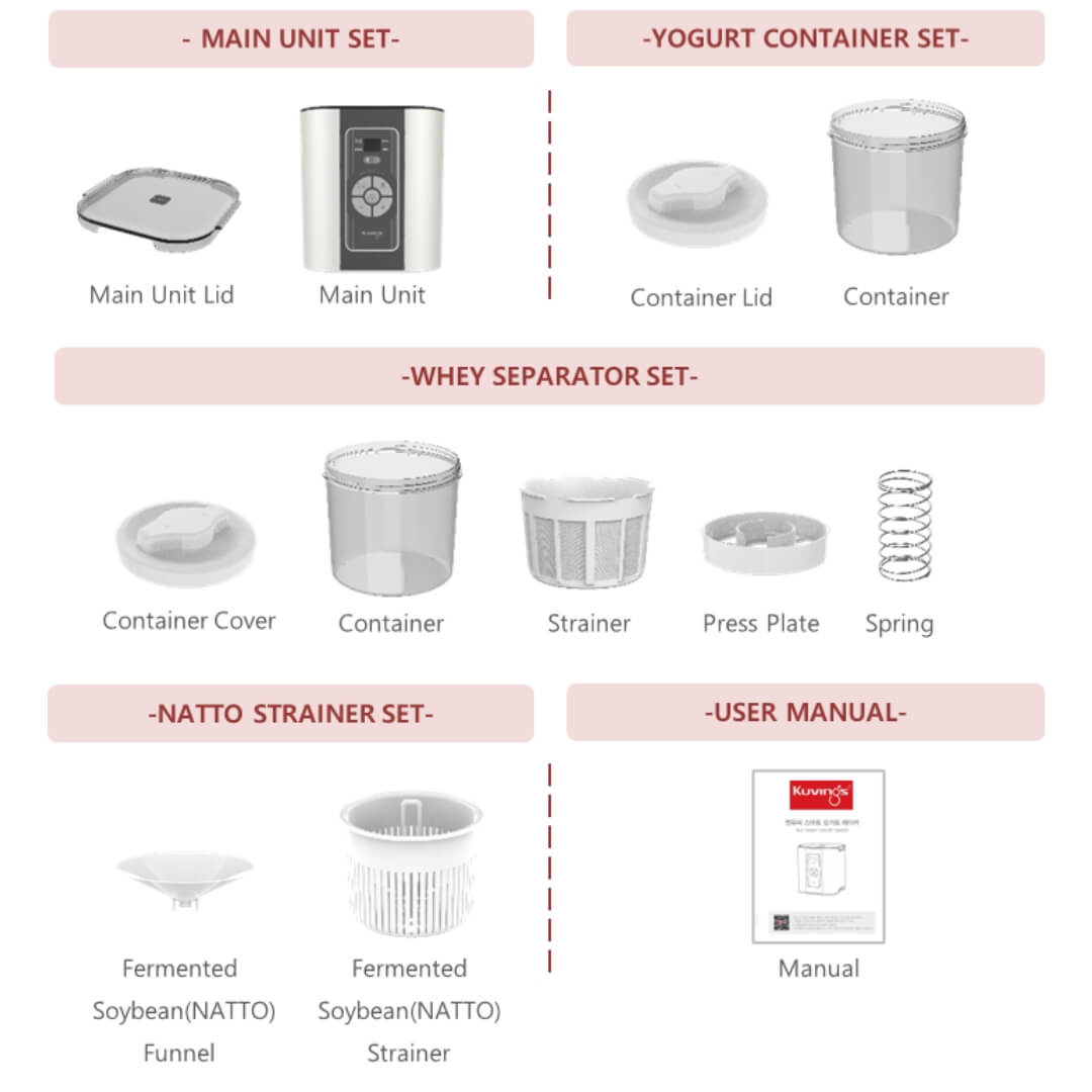 Kuving's Yoghurt (& Fermenting) Maker