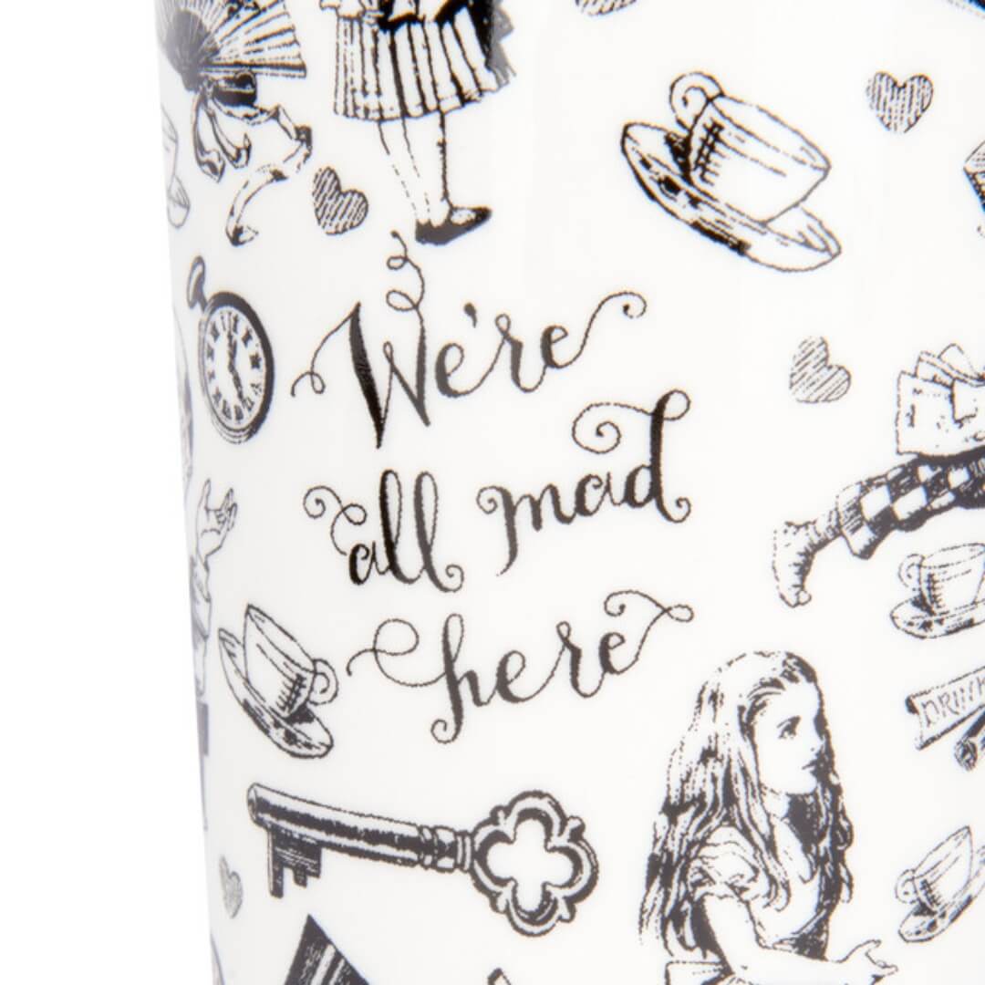Mikasa x V&A Alice in Wonderland 380ml Travel Mug