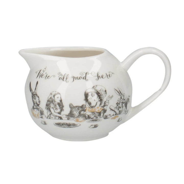 Mikasa x V&A Alice in Wonderland Sugar Bowl and Creamer