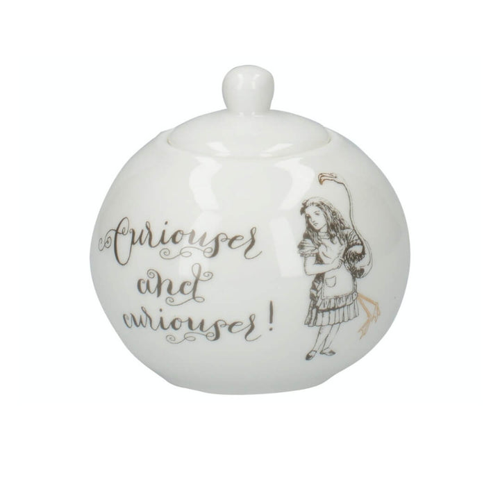 Mikasa x V&A Alice in Wonderland Sugar Bowl and Creamer