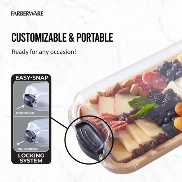 Farberware Build-a-Board Bamboo Platter 56cm