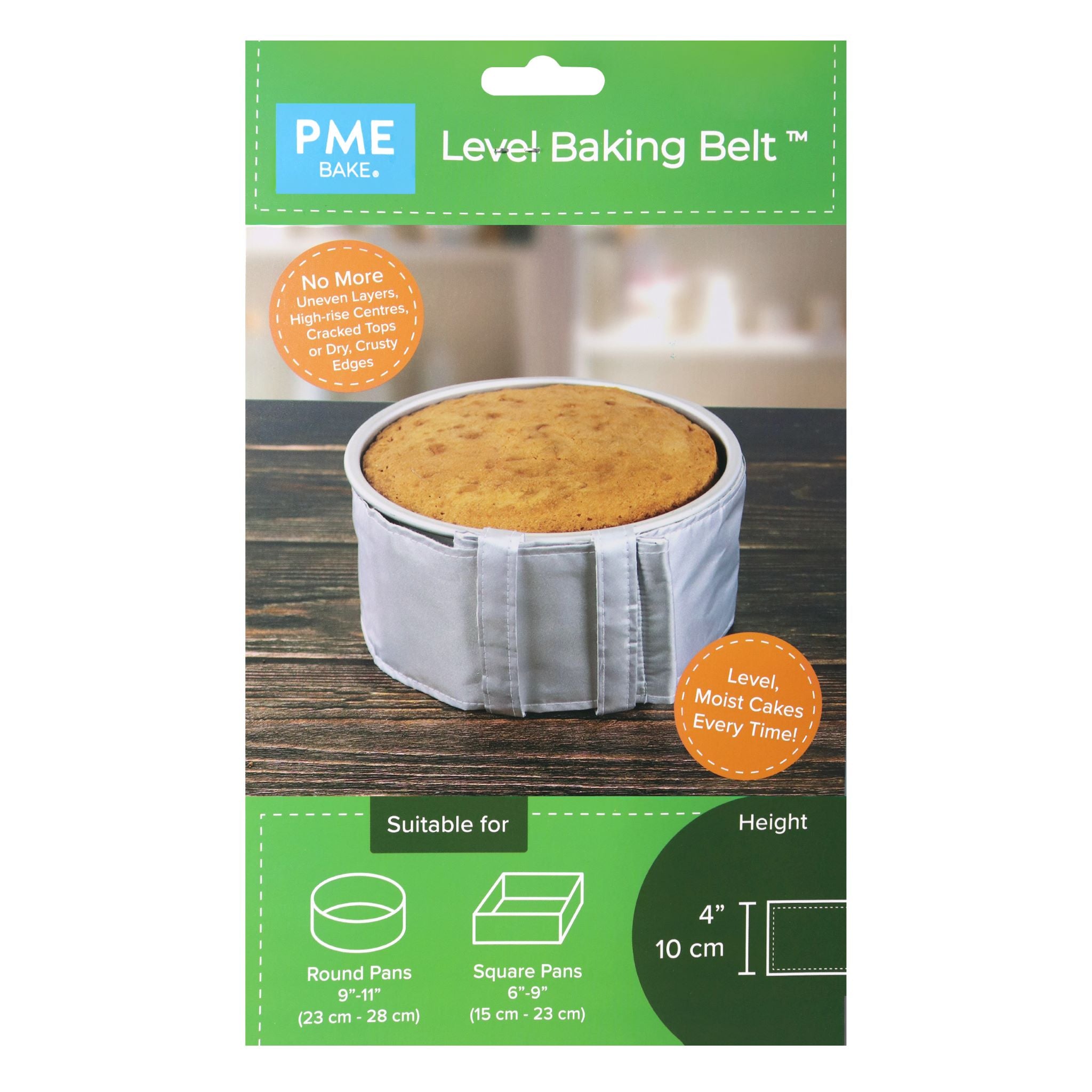 PME Level Baking Belt for 4 inch High Pans