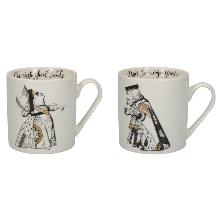 Mikasa x V&A Alice in Wonderland 350ml Mugs Set of 2