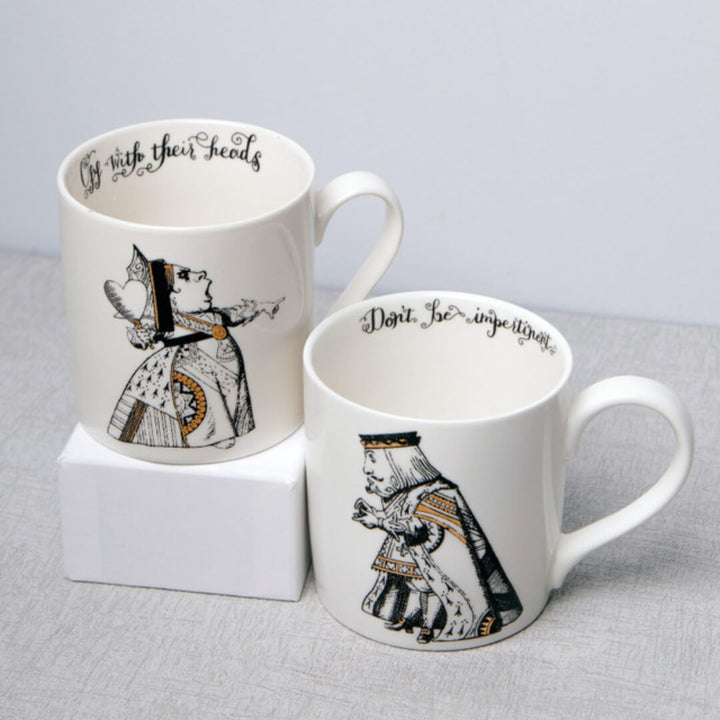 Mikasa x V&A Alice in Wonderland 350ml Mugs Set of 2