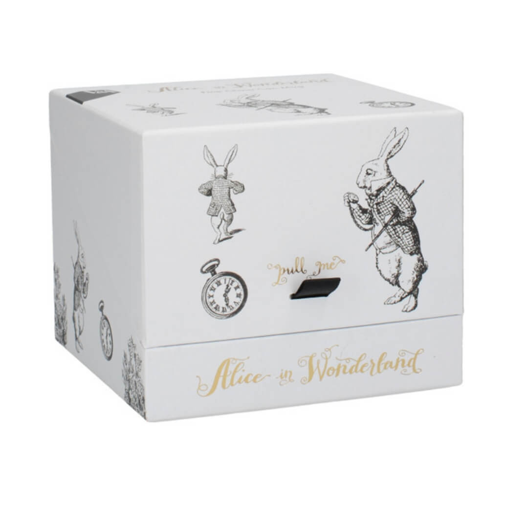 Mikasa x V&A Alice in Wonderland 350ml Mug White Rabbit