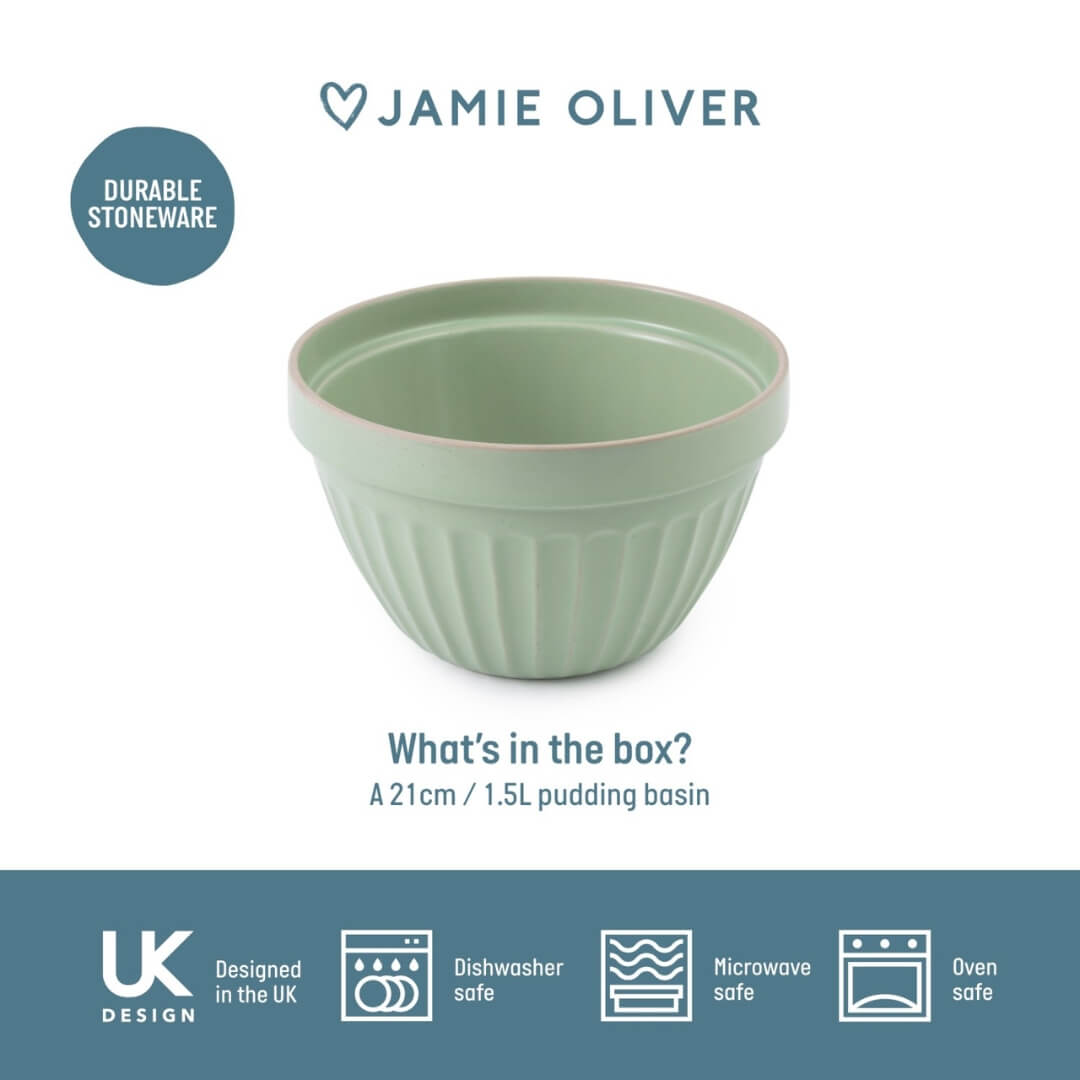 Jamie Oliver Big Love Stoneware Pudding Bowl 1.5 Litre 21cm