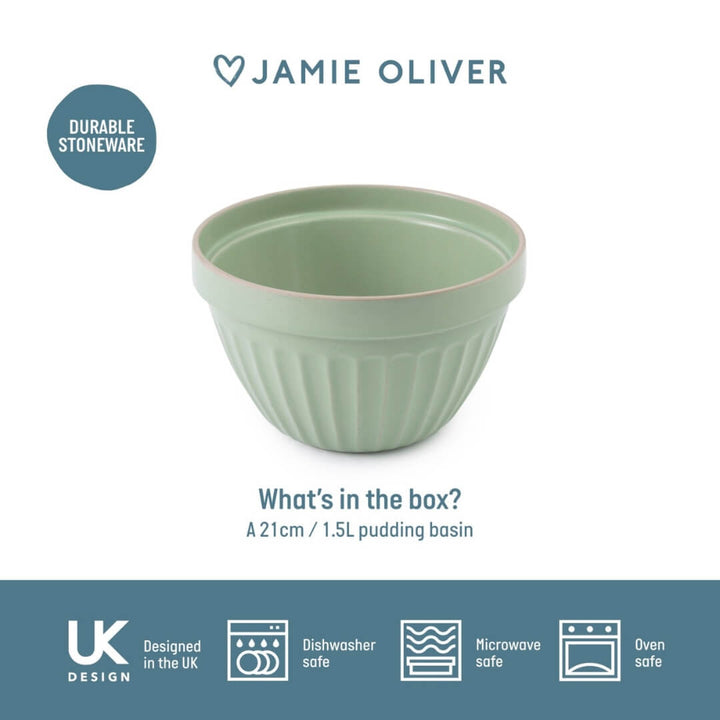 Jamie Oliver Big Love Stoneware Pudding Bowl 1.5 Litre 21cm