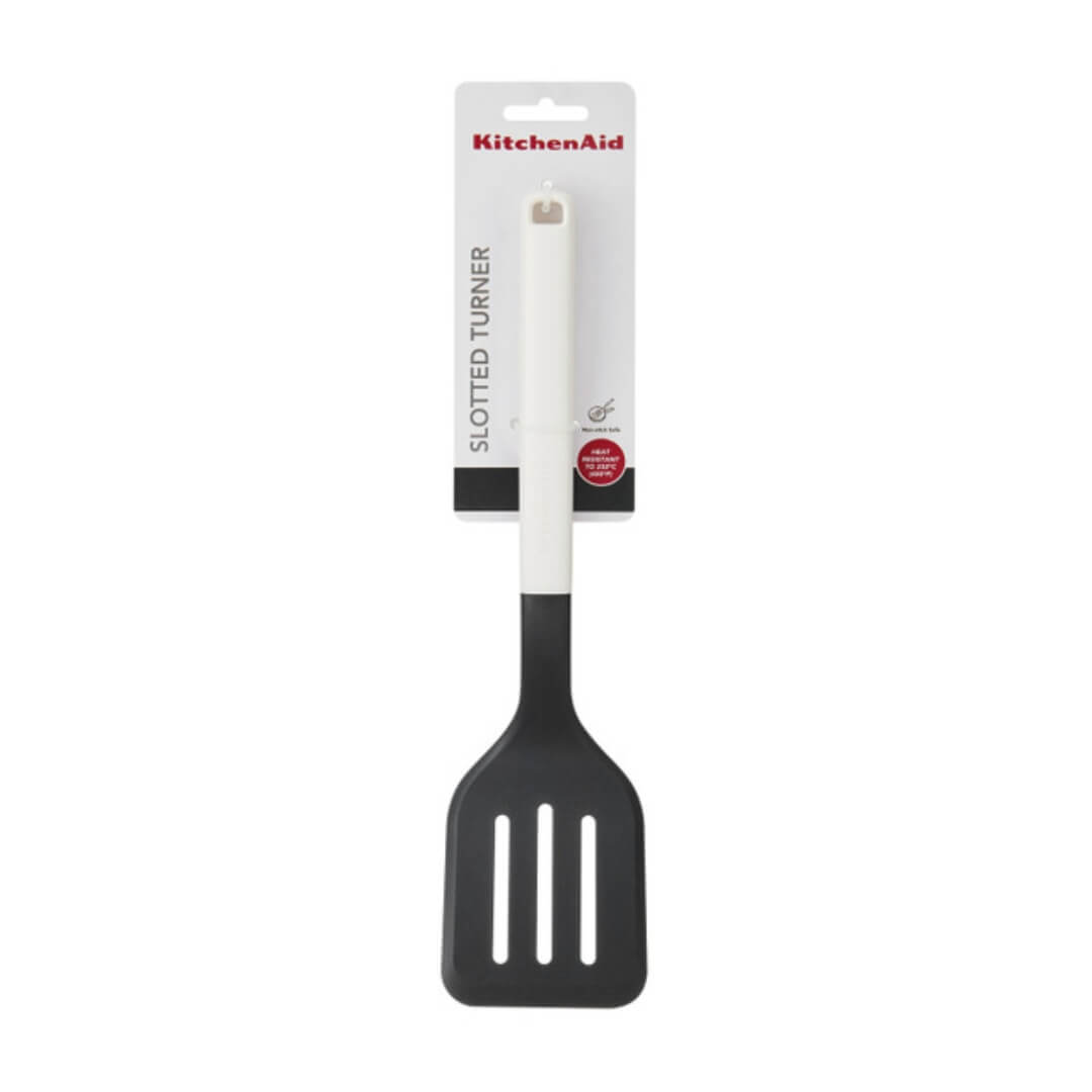 KitchenAid Slotted Turner Porcelain White