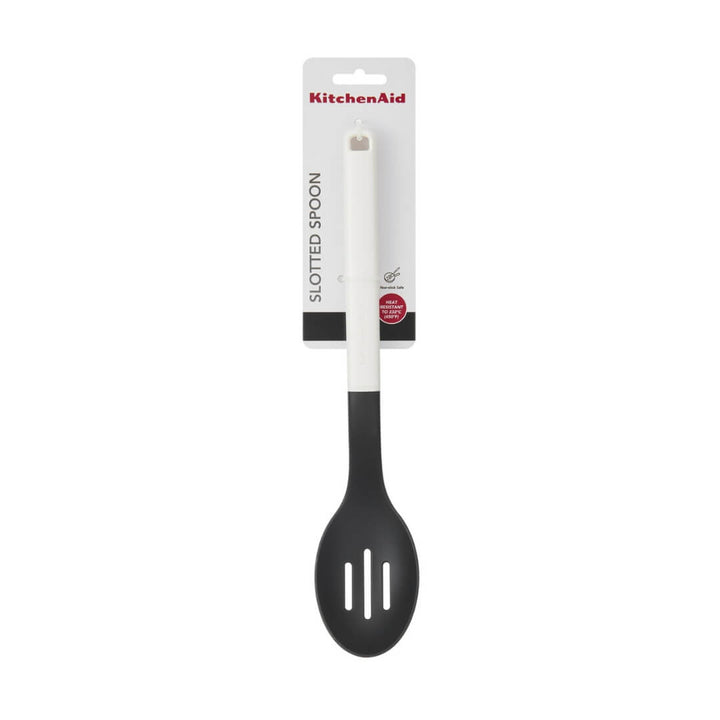 KitchenAid Slotted Spoon Porcelain White