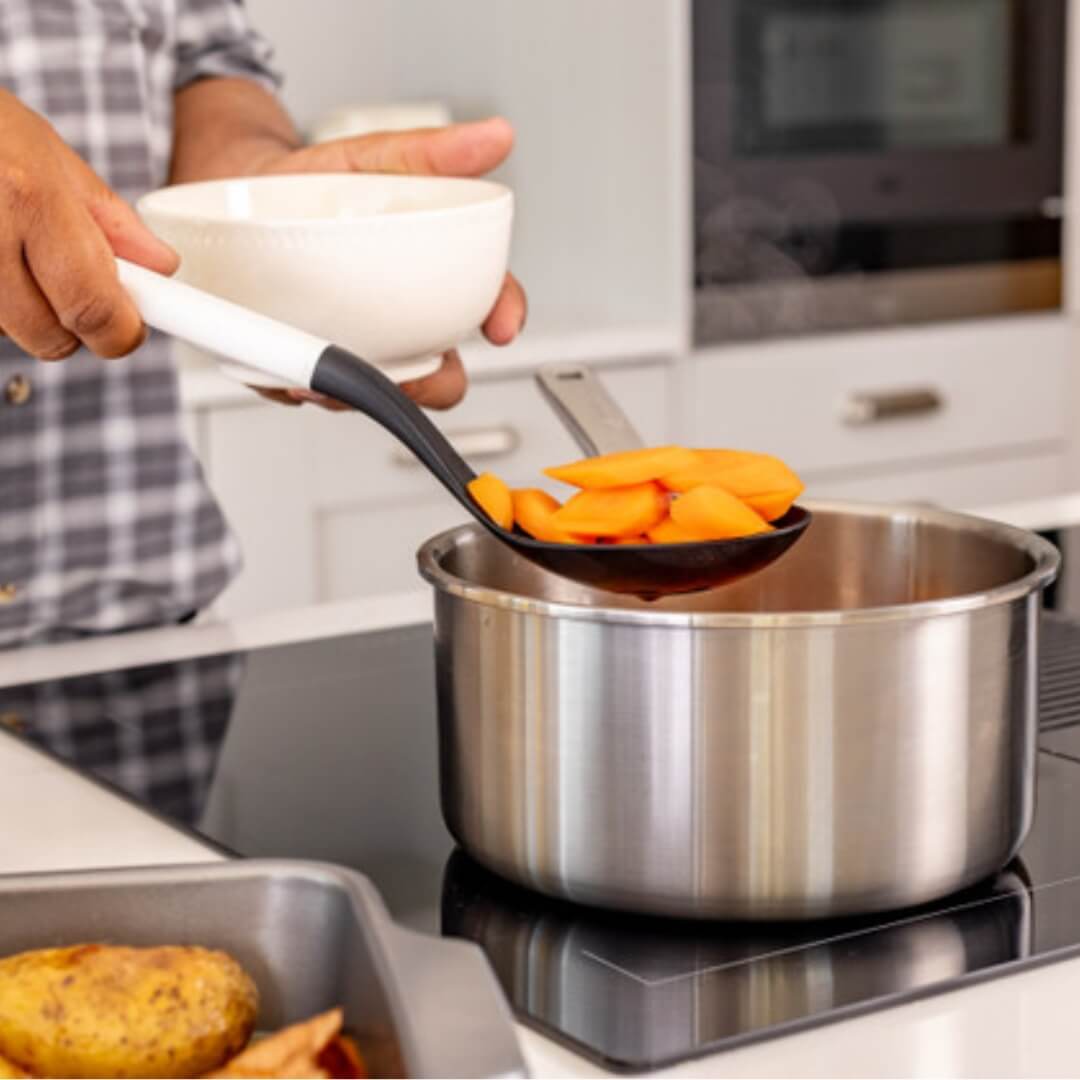 KitchenAid Slotted Spoon Porcelain White