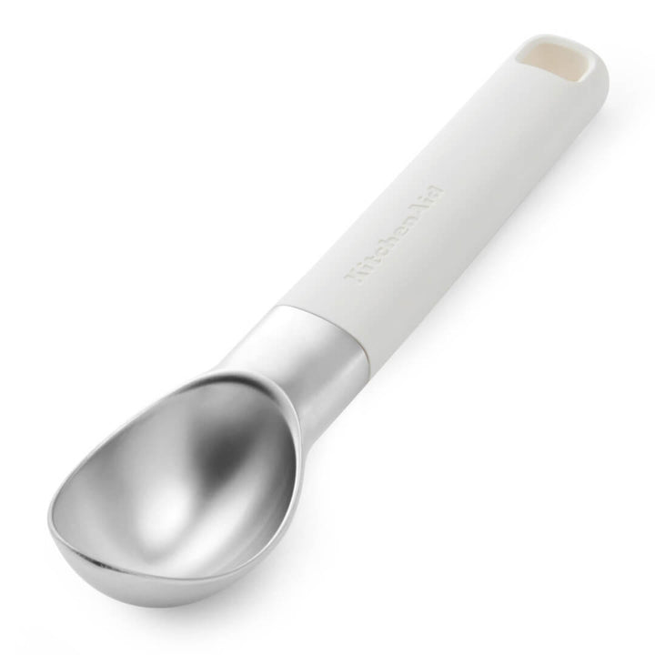 KitchenAid Ice Cream Scoop Porcelain White