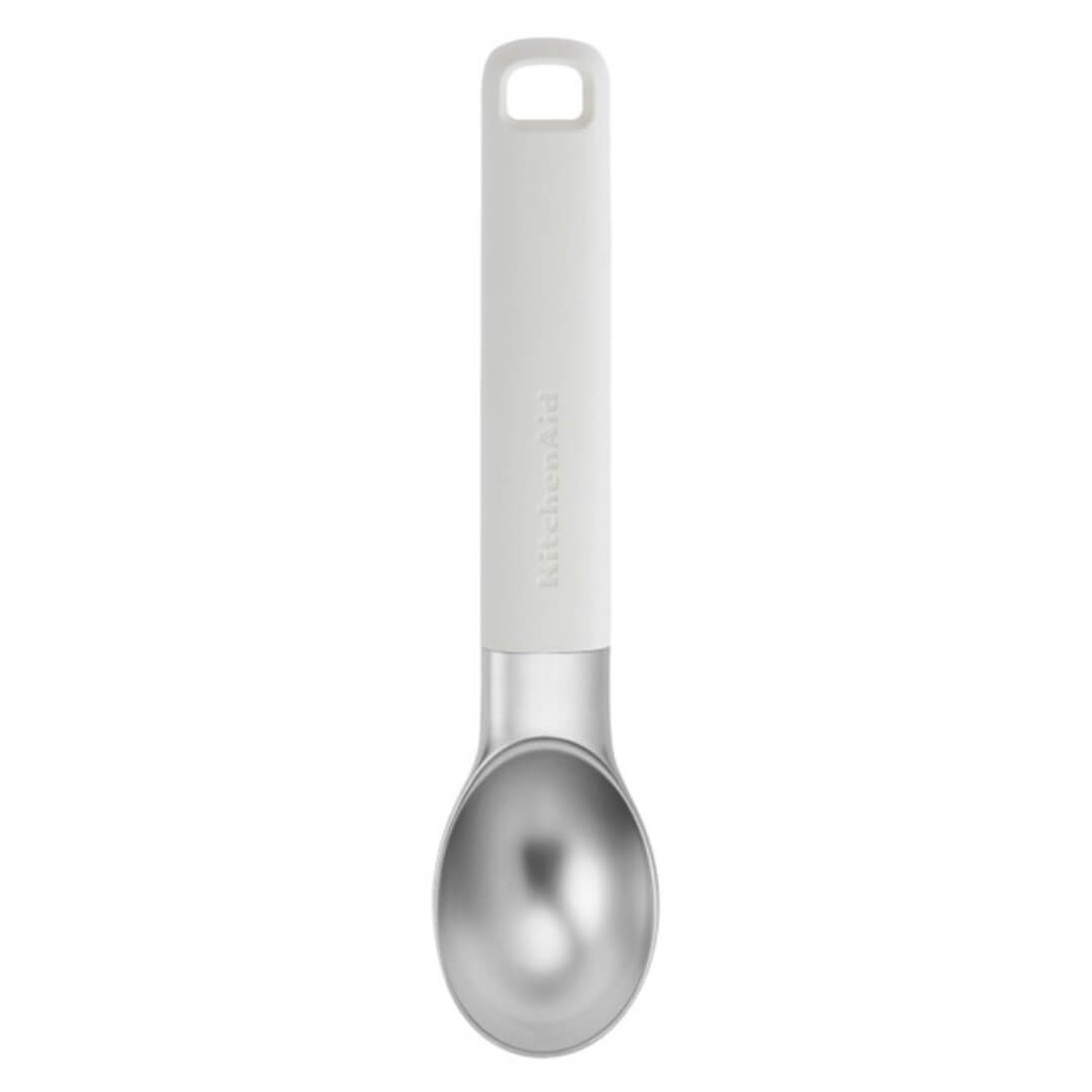KitchenAid Ice Cream Scoop Porcelain White