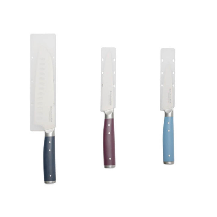 KitchenAid Gourmet Knife Set 3pce with Sheaths
