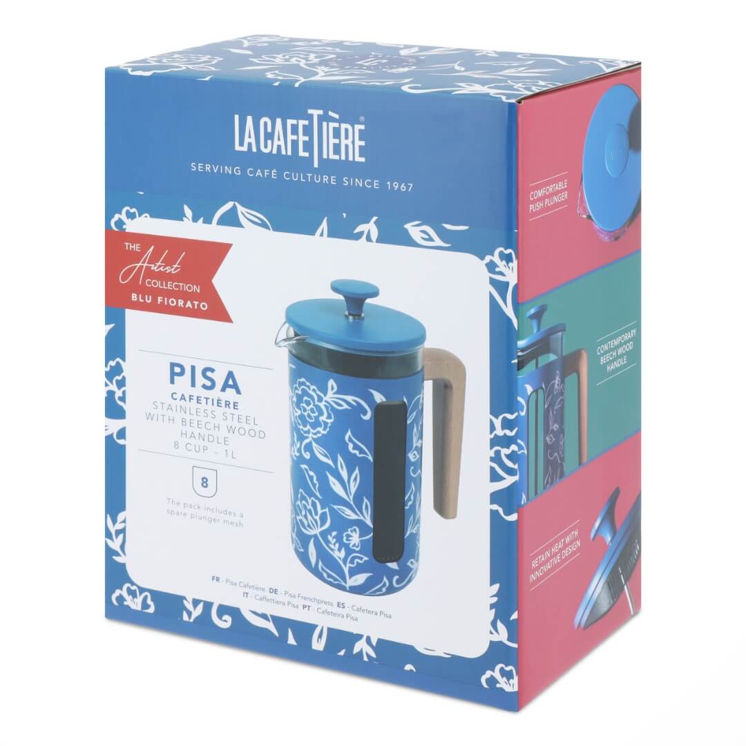 La Cafetiere 8Cup Coffee Press Pisa Collection Floral