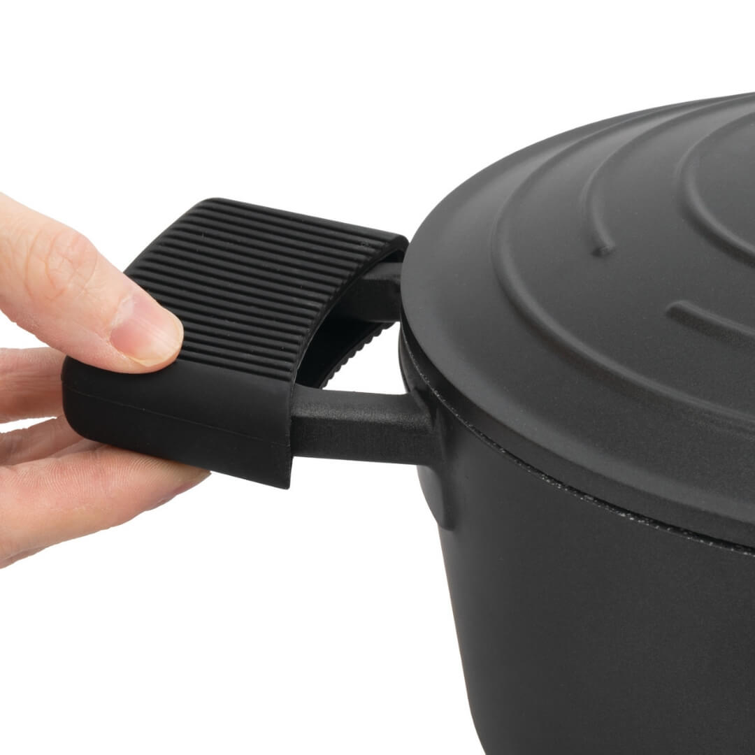 Mastercraft Silicone Handle Grip & Lid Cover Set of 3