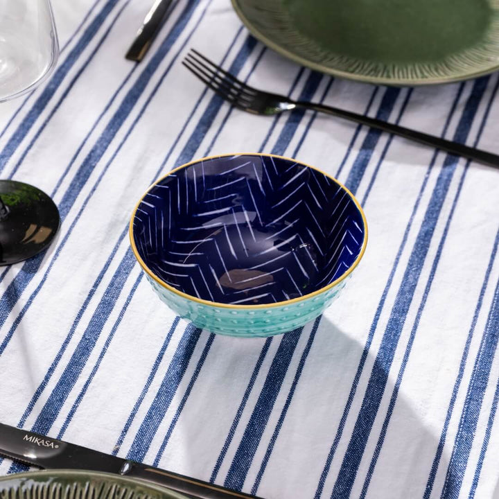Mikasa Snack & Nibble Bowl 12cm Indigo
