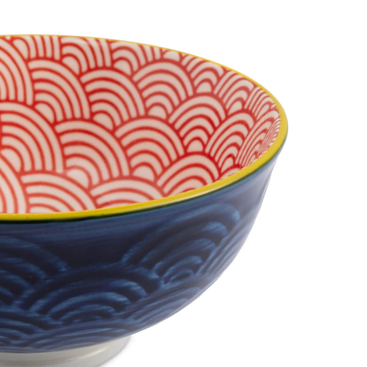 Mikasa Snack & Nibble Bowl 12cm Blue Arc