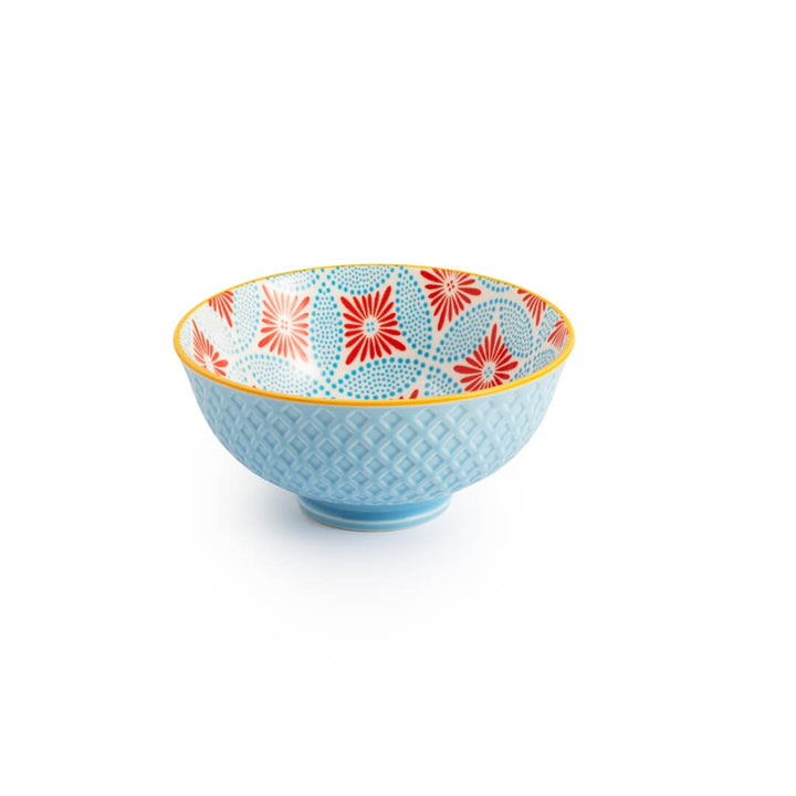 Mikasa Snack & Nibble Bowl 12cm Blue Mosaic