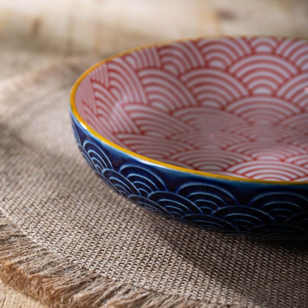 Mikasa Pasta Bowl 21cm Blue Arc