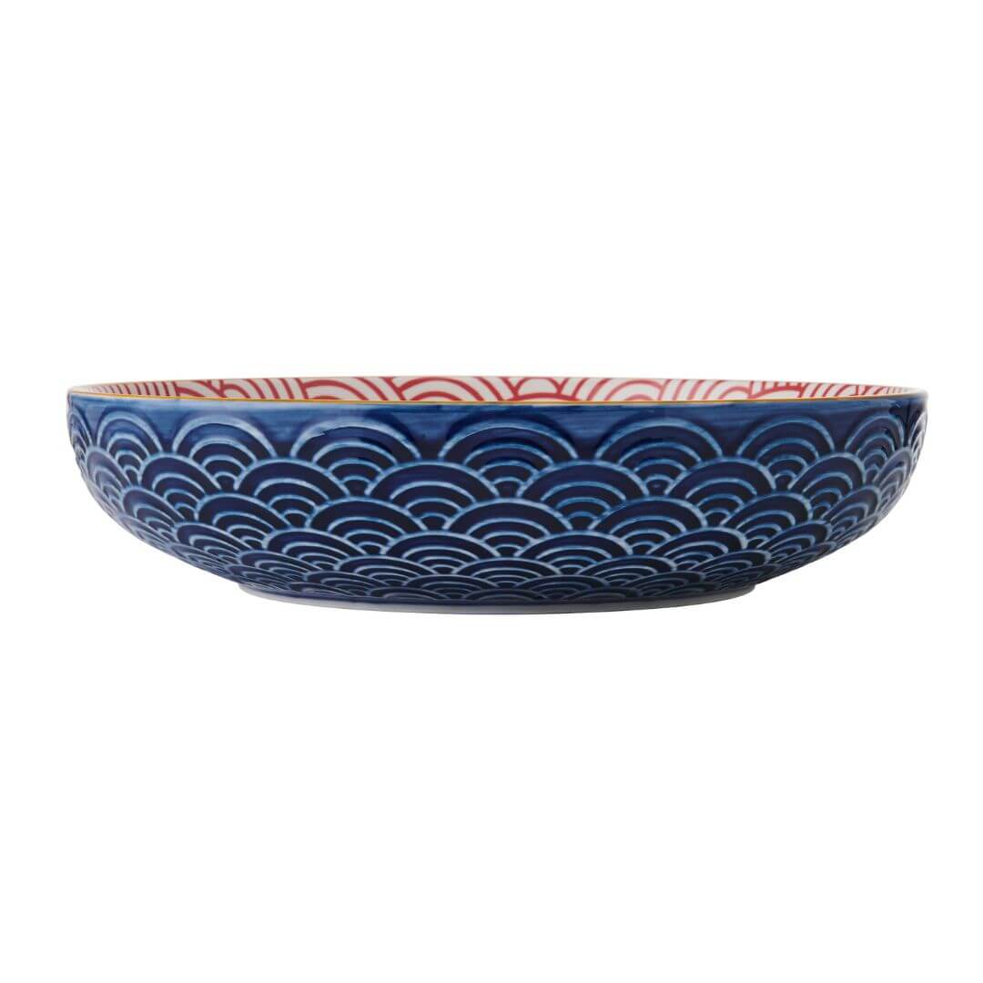 Mikasa Pasta Bowl 21cm Blue Arc