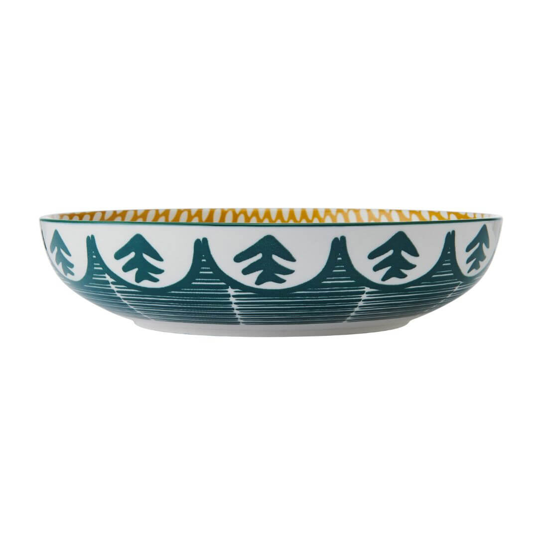 Mikasa Pasta Bowl 21cm Leafy Green