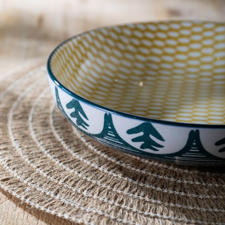 Mikasa Pasta Bowl 21cm Leafy Green